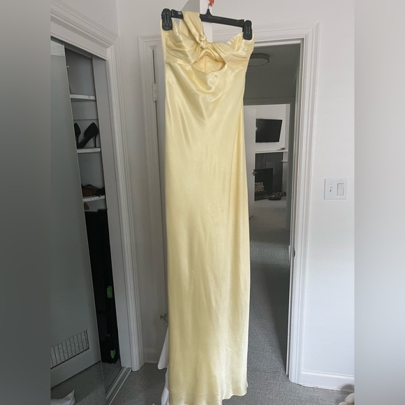 Shona Joy La Lune Ruched Halter Maxi Dress - Picture 6 of 8